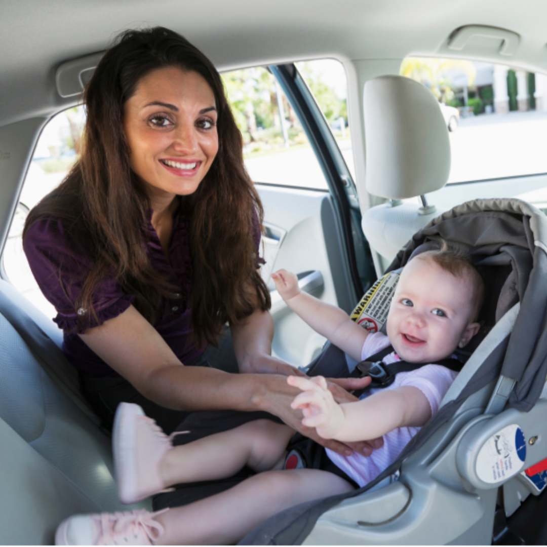 Crs child restraint clearance system