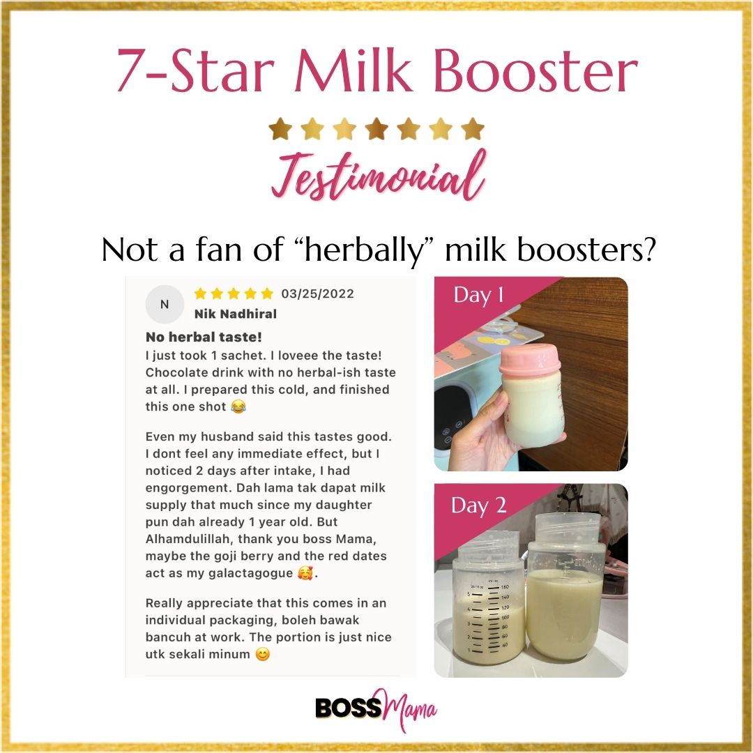 7-Star Milk Booster By Boss Mama
