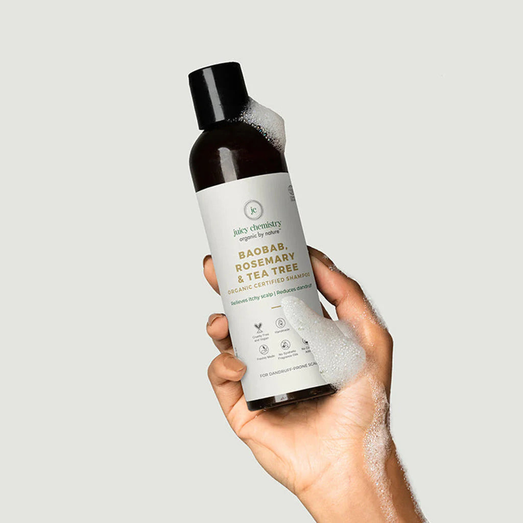 NEW LAUNCH! Baobab, Rosemary and Tea Tree Shampoo (200ml)