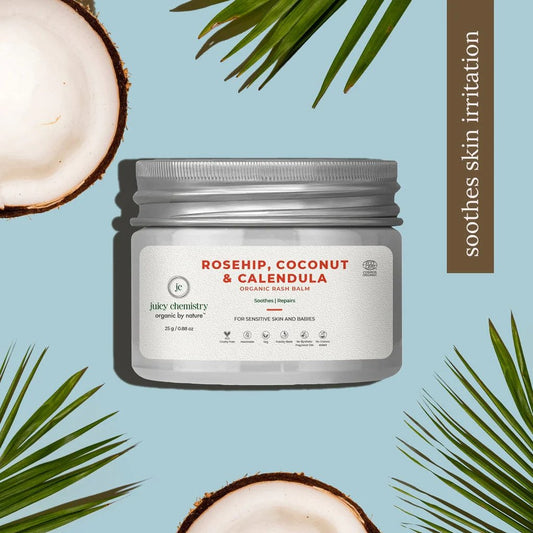 Rosehip, Coconut and Calendula Rash Balm (25g)