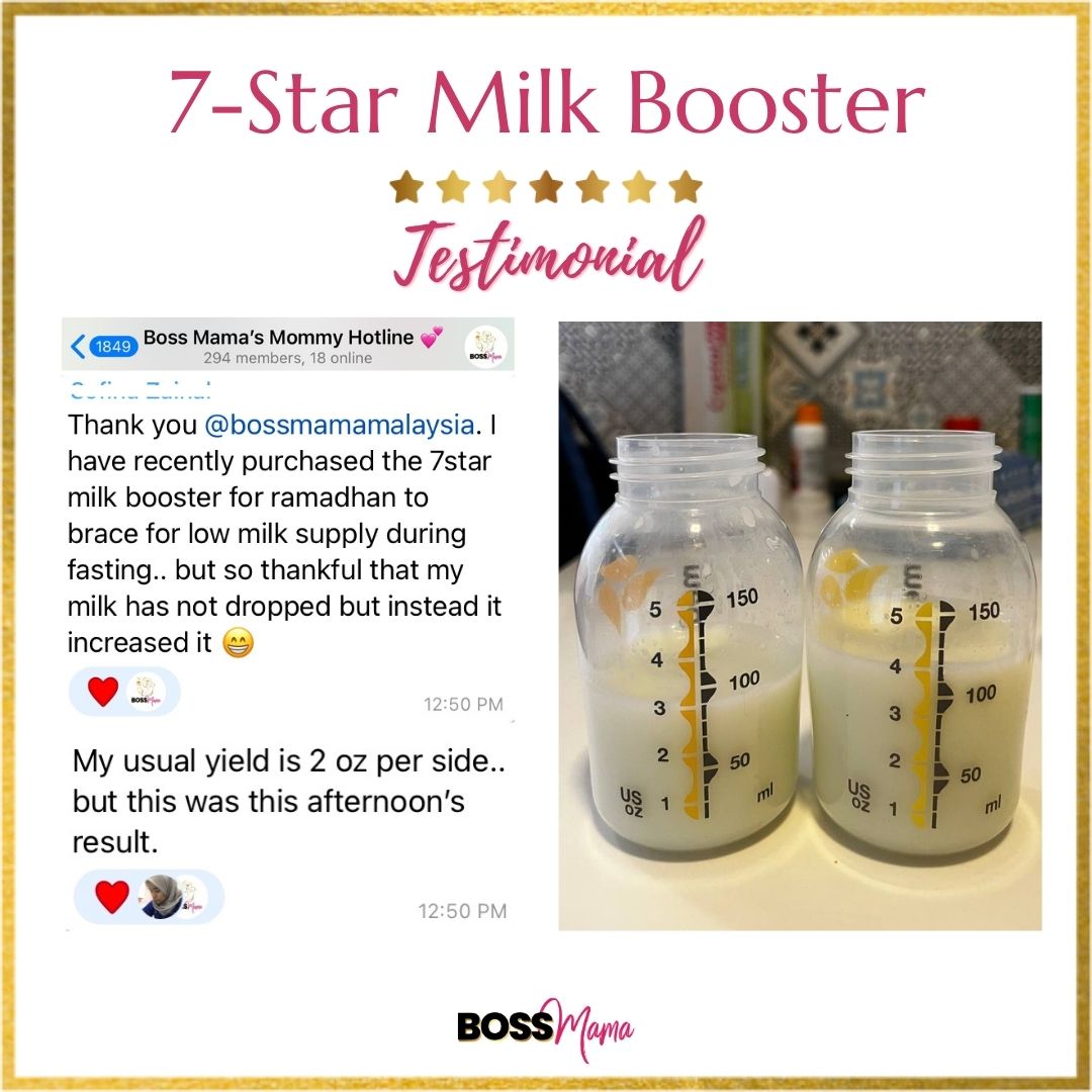 7-Star Milk Booster By Boss Mama