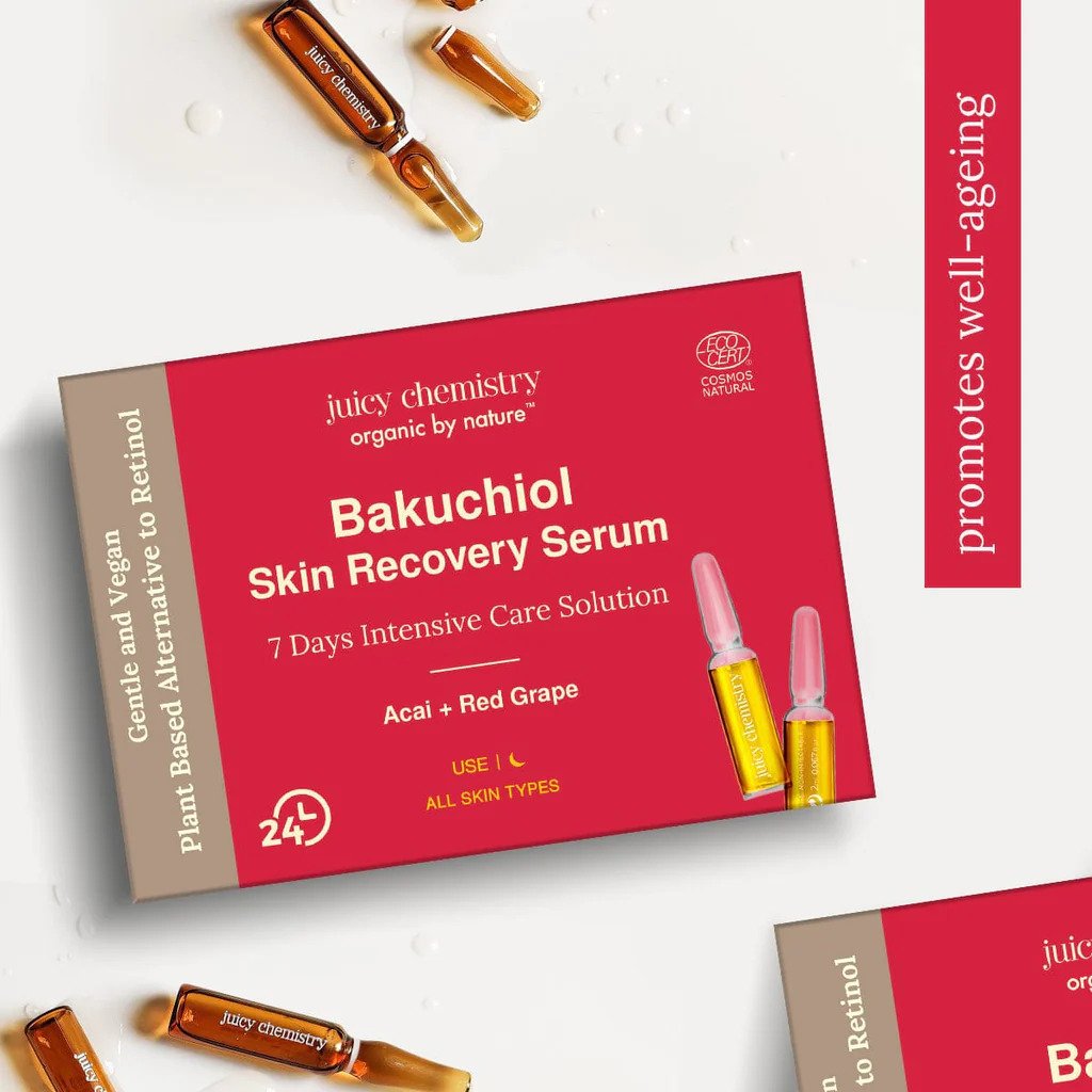 Bakuchiol Skin Recovery Face Serum (7x2ml Ampoules)